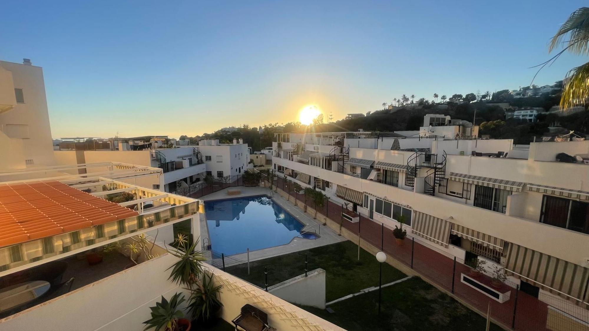 Apartament Apartamento Con Vista A La Piscina Benalmádena Zewnętrze zdjęcie